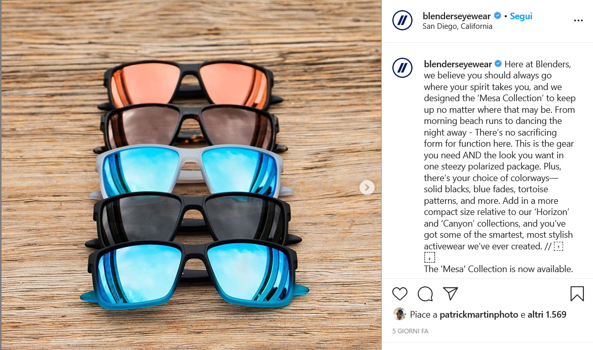 Safilo completa acquisizione 70% Blenders Eyewear per 57,5 mln euro
