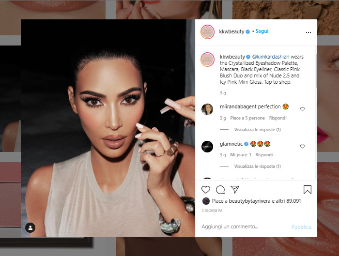 Coty acquisisce per 200 milioni di dollari il 20% della Kim Kardashian West Beauty