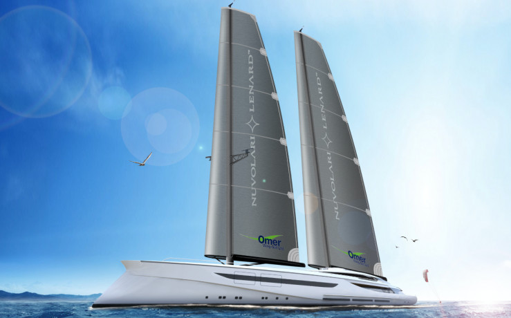 Nuvolari Lenard porta NL 285 ‘ Vento’ al Salone Nautico di Venezia, mega sailer di 100 metri