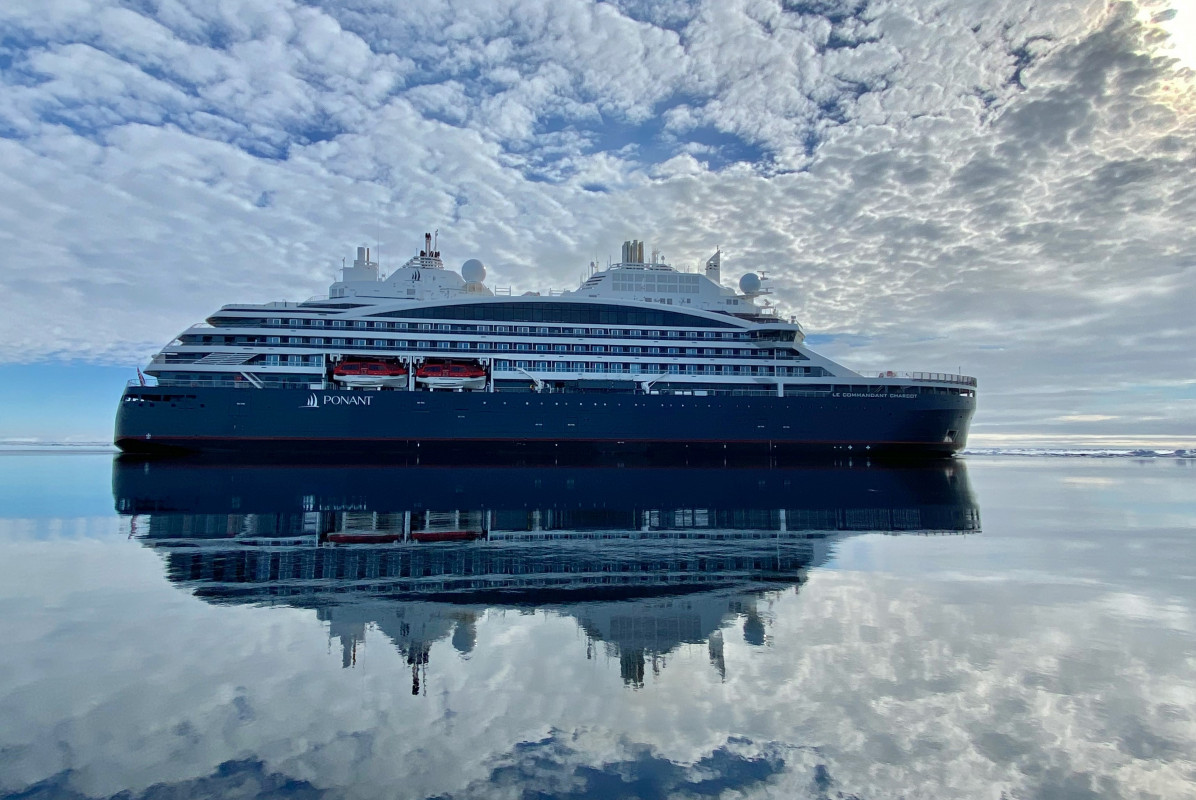 Vard (Fincantieri) consegna 'Le Commandant Charcot' a Ponant