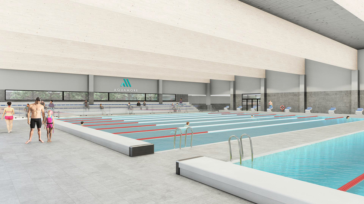 Legnano’s new swimming pool enters the structural phase as Sportium oversees construction