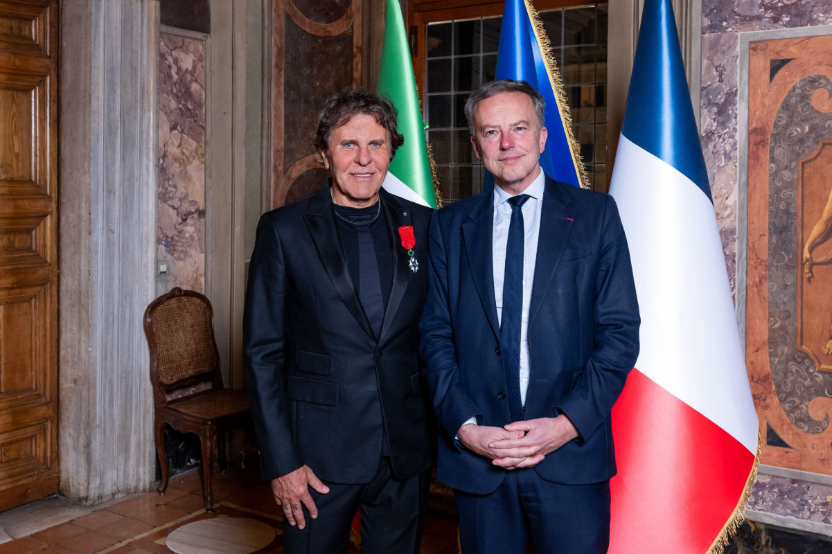 A Renzo Rosso la Légion d'Honneur, cerimonia a Palazzo Farnese